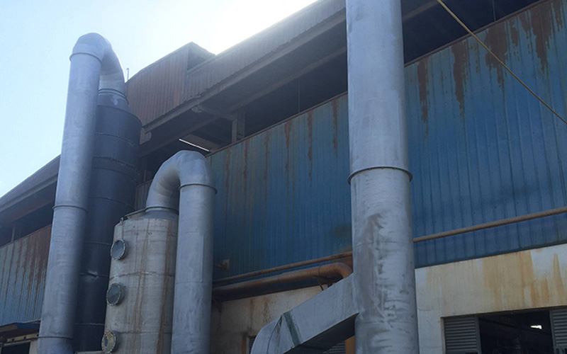 熔爐廢氣處理