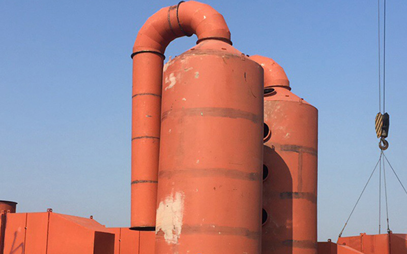 大型噴漆廢氣處理